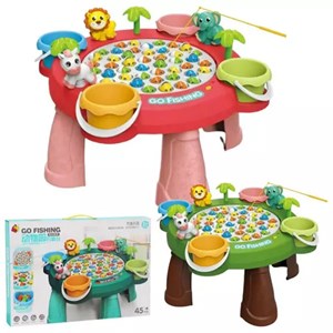 اسباب بازی میز ماهیگیری موزیکال FISHING GAME TABLE _اسباب بازی نوزادی